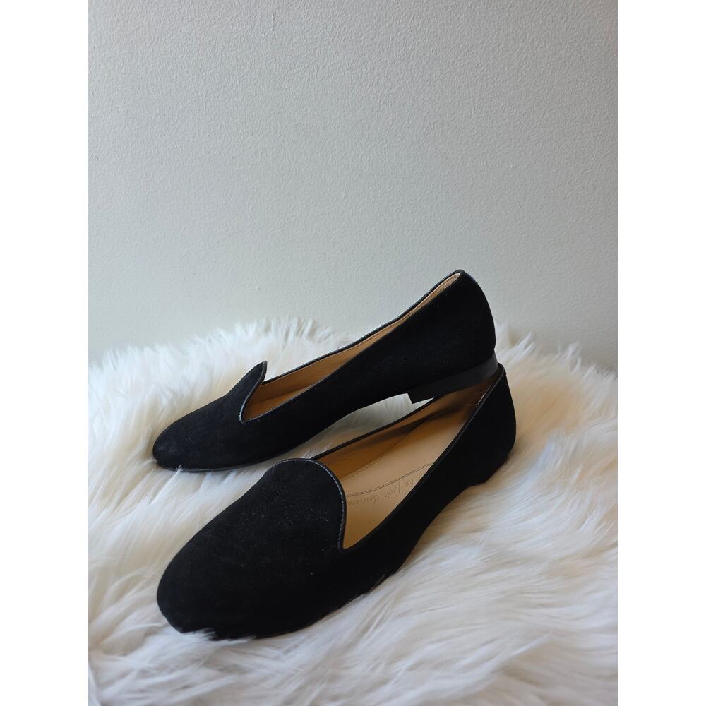 Chatelles Paris Slippers François Black EU Sz 39 New